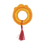 Boho Porta Napkin Yellow Ornament