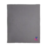 Catarroja Gray Embroidered Throw - Thumbnail Image 4
