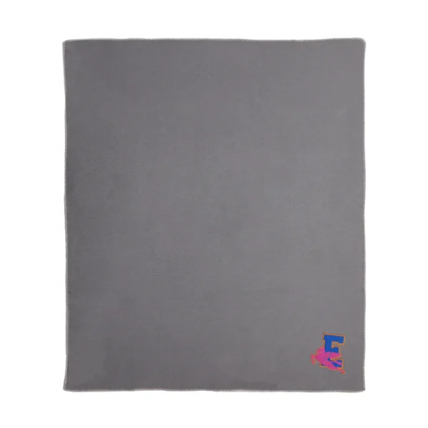 Catarroja Gray Embroidered Throw - Image 4