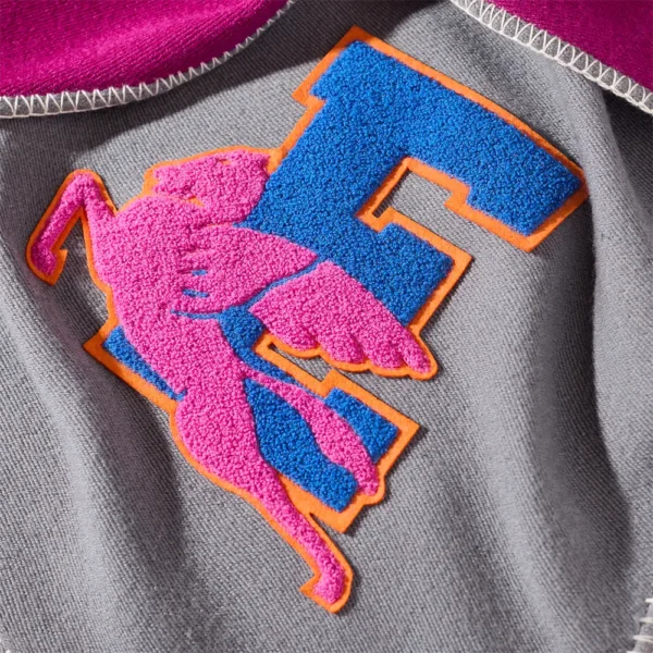 Catarroja Gray Embroidered Throw - Image 5