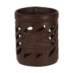 Drill Leather Pen Holder