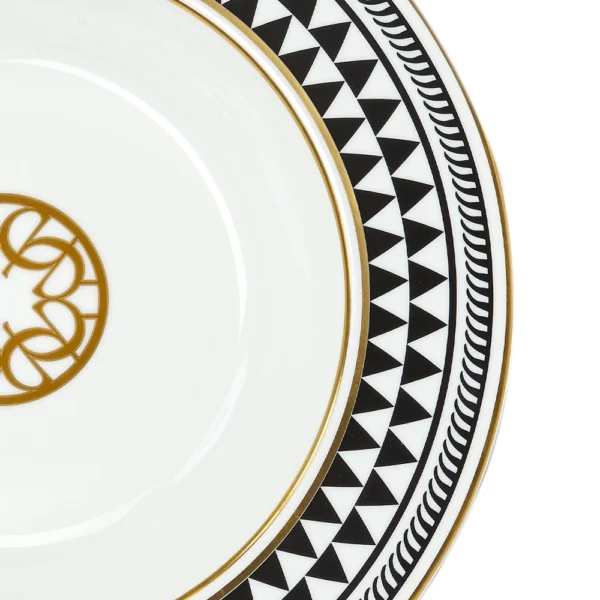 Mosaique De Baalbek Deep Round Platter - Image 2