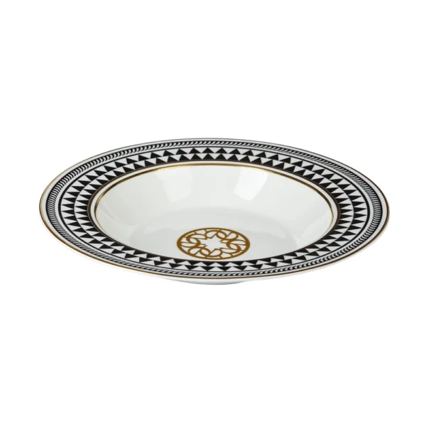 Mosaique De Baalbek Deep Round Platter - Image 4