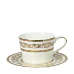 Opera Gold Tea Cup & Saucer