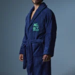 Orgivia Shawl Collar Bathrobe