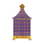 Pagoda Candle: Tartan - Thumbnail Image 2