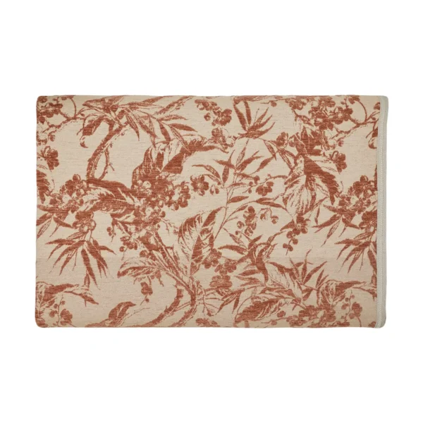 Peach Embroidered Bedspread - Image 2