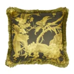 Peach Cushion with Passimenteries - Image 2
