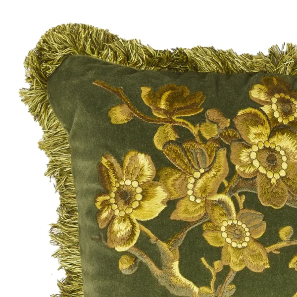 Peach Cushion with Passimenteries - Image 3