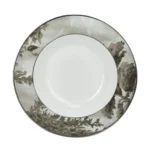 WHITE GARDEN DEEP ROUND PLATTER