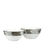 White Garden Salad Bowl