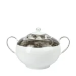White Garden Soup Tureen