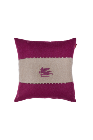 PEGASO EMBROIDERED CUSHION