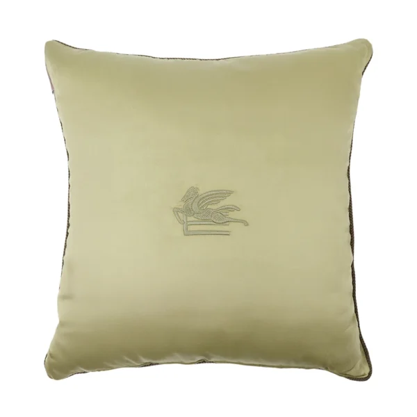 Bloom Printed Embroidered Cushion W/Cord - Image 2