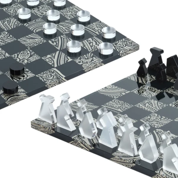 Madras Chessboard and Draughts - Image 6
