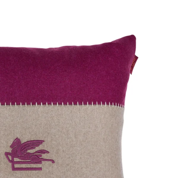 Pegaso Embroidered Cushion - Image 4