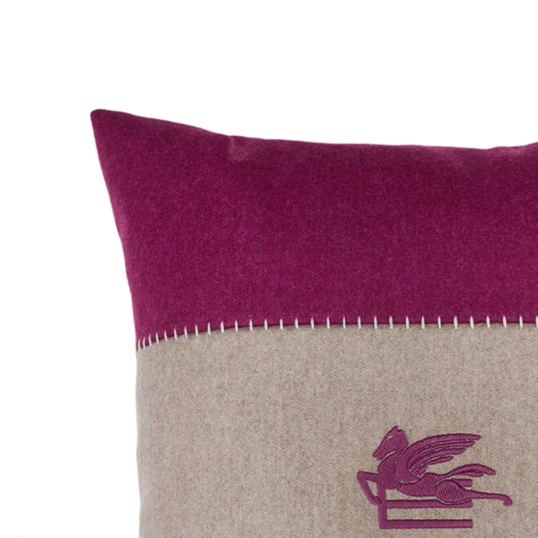 Pegaso Embroidered Cushion - Image 5
