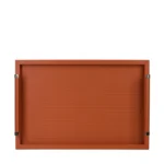Leather Monogram Tray Large