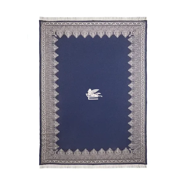 Wool Pervinca Fringed Throw - Image 3