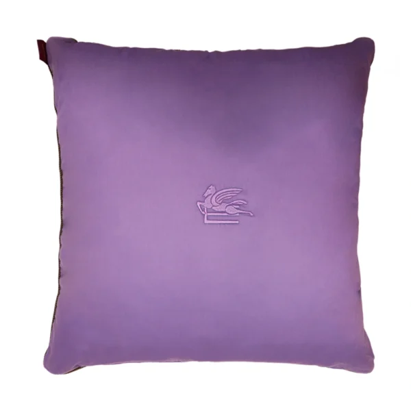 Cotton Chain Embroidered Cushion - Image 3