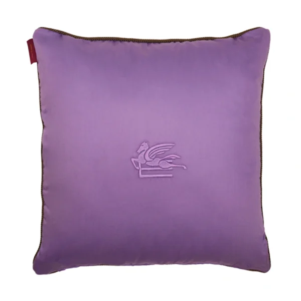 Cotton Chain Embroidered Cushion - Image 4