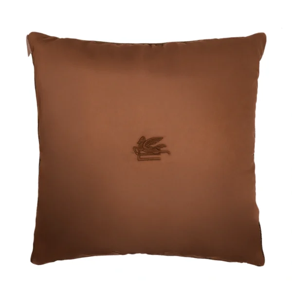 Tie Embroidered Cushion W/Cord - Image 2