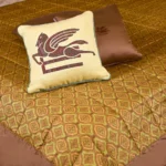 Tie Quilted Bedcover W/Edge - Image 4