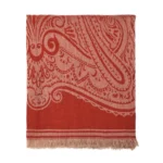 Wool Alocasia Fringed Throw