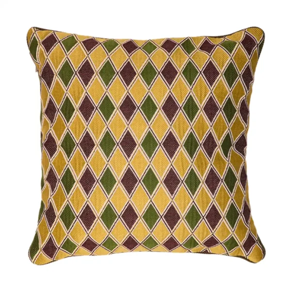 Lyrombo Embroidered Cushion - Image 2