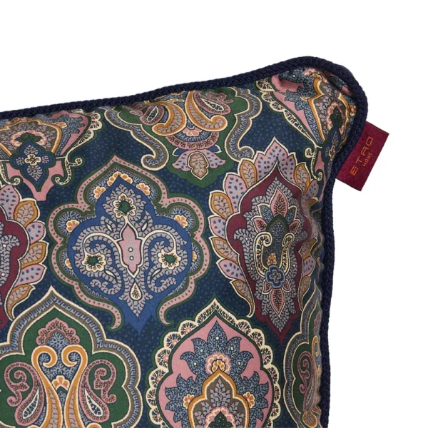 7Plies Printed Cushion W/Embroidery + Cord - Image 2