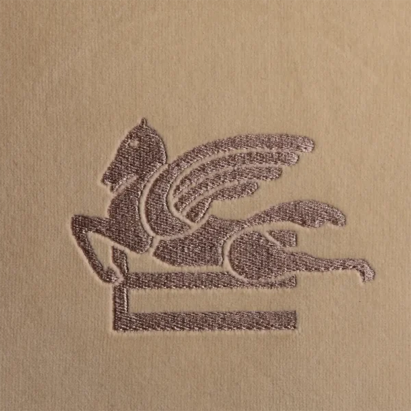 Kiri Velvet Embroidered Cushion - Image 3