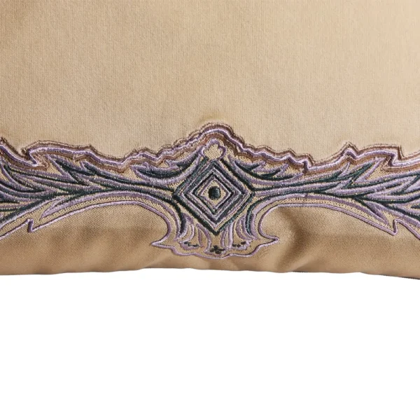 Kiri Velvet Embroidered Cushion - Image 4