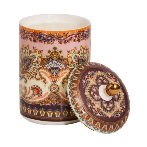 Thistle Candle W/Lid - Image 2