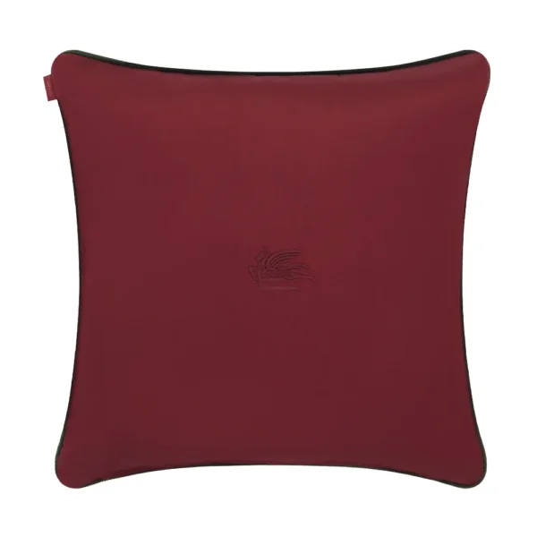 Zahir Printed Cushion W/Embroidery + Cord - Image 2